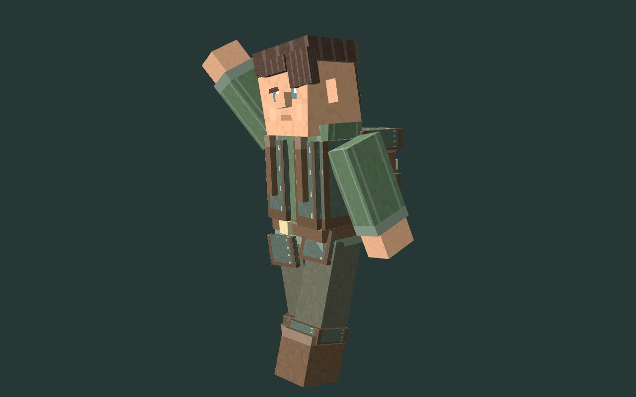 A human in the ranger outfit